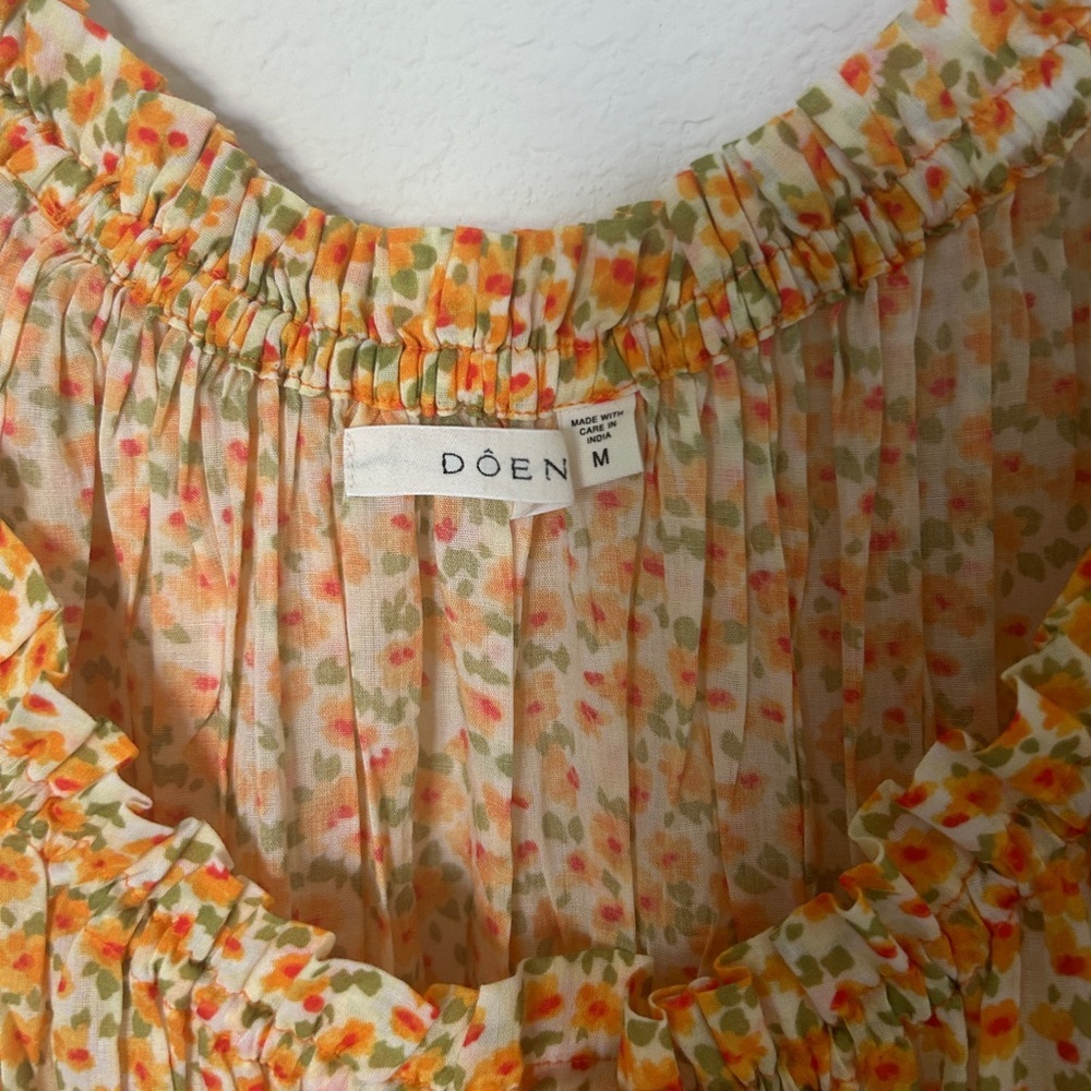 Doen Ashlynn Midi Dress Clementine Daisy Fields - Picture 8 of 9